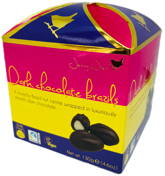 Dark Chocolate Brazils Circus Box 130g